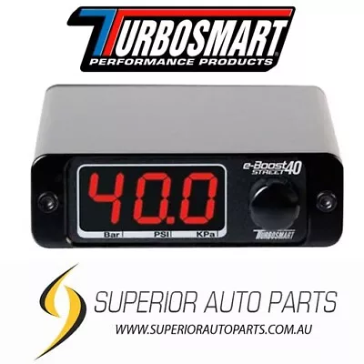 $334.85 • Buy TURBOSMART EBoost Street 40PSI E-Boost Electronic Boost Controller TS-0302-1002