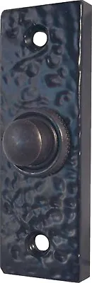 £10.20 • Buy Reproduction Black Antique Door Chime Bell Push Button - Premium UK Quality
