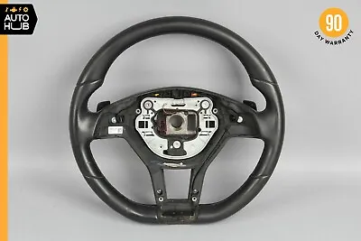 12-18 Mercedes R172 SLK250 CLS550 AMG Sport Steering Wheel Flat Bottom OEM 55k • $199.20