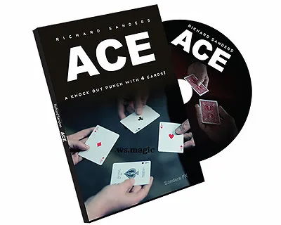 ACE Richard Sanders Magic Trick Close Up Street Gaff Parlor Card Magic Gimmicks • $14.99