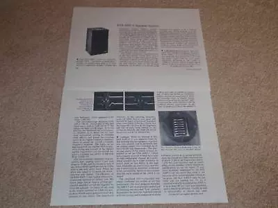 ESS AMT-5 Speaker Review19742 PgsFULL TEST Heil Air • $16.86