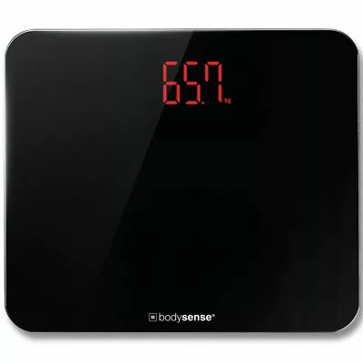 Bodysense Wide Platform Weight Only Bathroom Scales With 200kg Capacity 60620 • $49.90