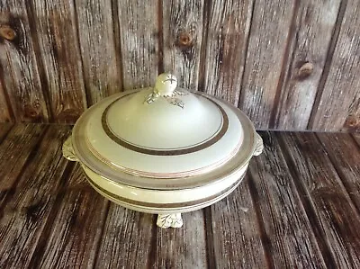 CROWN DEVON FIELDINGS LIDDED DISH - BEAUTIFUL BOWL WITH LID MADE In ENGLAND UK • $50