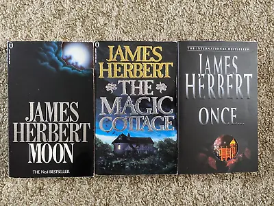 James Herbert - 3 Horror Book Set Collection - Paperback • £3.99