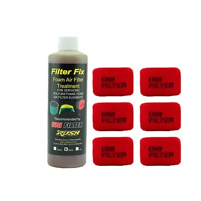 6 X UNIFILTER Safari Snorkel Ram Head (175Wx125H) Cover Pre Cleaner & Filter Oil • $168