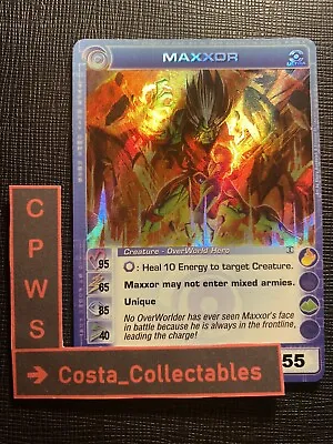 Maxxor - 95/65/85/40/55 - Ripple Foil - 1st Edition - Ultra - Chaotic Card - Nm • $600