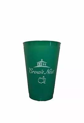 NEW CROW’S NEST 2024 Official Masters Golf Tournament Frosted Plastic Drink Cup • $4.95