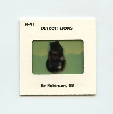 #TN26698 BO ROBINSON RB 1979 Rare Football TV Slide • $8.95