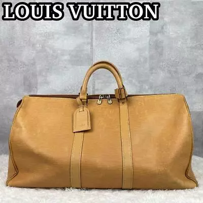 LOUIS VUITTON M42941 Keepall 50 Boston Bag In Beige Epi Leather - Pre-Owned • $323.55