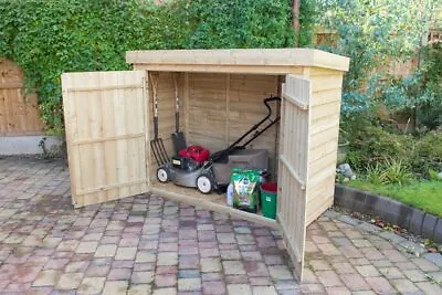 Forest Pent Large Wooden Garden Outdoor Bike Mower Store Pressure Treated • £229.99