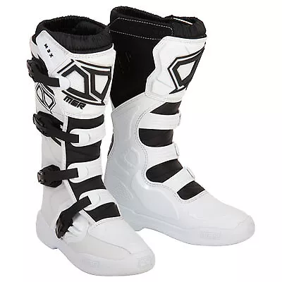 MSR M3X Motocross Boots US Size 8 -White • $103.95