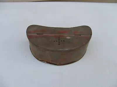 Antique Fishing Bait Tin Attaches To Your Belt Bait Box Wormscricketsbugs  • $19.99