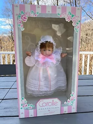 Vintage 12 Inch Corolle Baby Doll Never Used In Original Box - Christina • $45