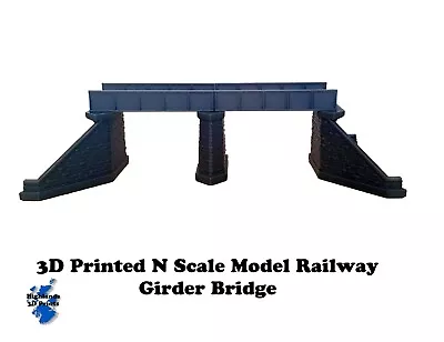 N Gauge Model Railway Bridge 3D Print • £13.99