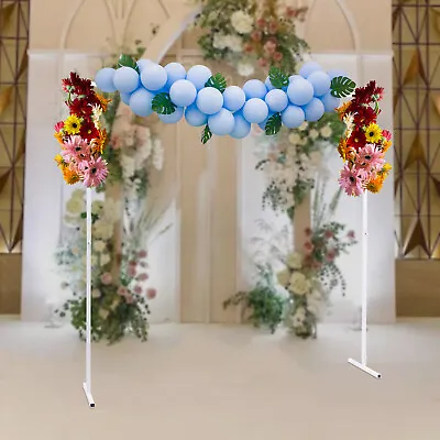 $32.30 • Buy Birthday Party Backdrop Wedding Arch Square Arch Rack Metal Flower Frame Stand