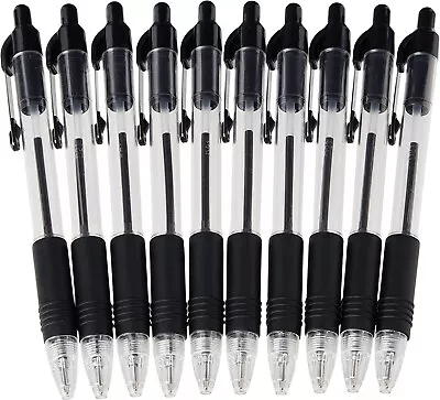 £3.40 • Buy Zebra Grip Black Ballpoint Pens, Pack Of 10, 107142501