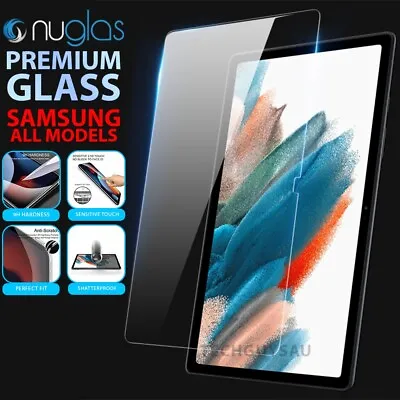 $10.79 • Buy Nuglas Tempered Glass Screen Protector For Samsung Galaxy Tab A8 10.1 10.5 S7 A7