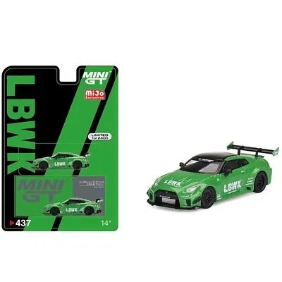 MINI GT LBWK Nissan 35GT-RR LB-Silhouette Works GT 1:64 Metal Diecast Car Model • $15.89