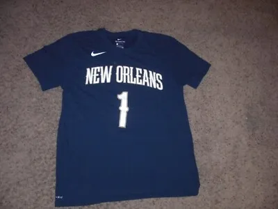 Nike Dri Fit New Orleans Pelicans ZION WILLIAMSON Basketball Jersey T-shirt L • $9.66