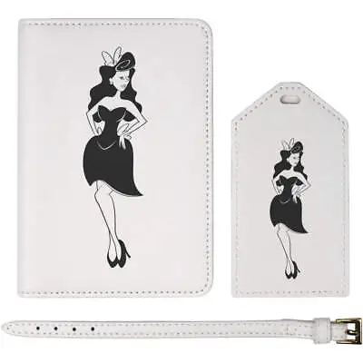 £14.99 • Buy 'Pin Up Girl' Passport Cover & Luggage Tag Travel Set (PA00001430)