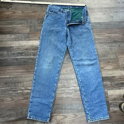 Men’s L.L. Bean Double L Classic Fit Fleece Lined Jeans 32 X 34 (tag33 X 36) • $15