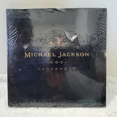 Michael Jackson Dangerous 1991 First Printing Collectors Edition CD SEALED • $74.99