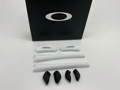 AUTHENTIC OAKLEY FLAK JACKET EAR SOCKS & NOSE PADS KIT White  • $17.95