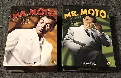 The Mr. Moto Collection Volume 1 & 2 DVD Box Sets Peter Lorre. 8 Disc Set RARE • $35.76