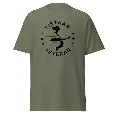 Vietnam Veteran Mens Classic Tee • $20.95