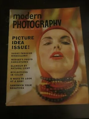 Modern Photography Magazine November 1955 Picture Idea Issue 50 • $14.99