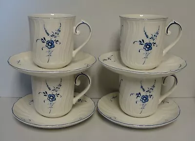 Villeroy & Boch VIEUX LUXEMBOURG 8 Piece Breakfast Cup Saucer Sets MORE HERE • $169.95