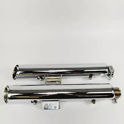 Vance And Hines Twin Slash Slip On Mufflers 18-23 Softail Heritage / Deluxe • $319.96