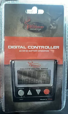$22.99 • Buy The Wildgame Innovations TH-DT  Digital Timer 6V Or 12V, Game Feeder Timer NEW