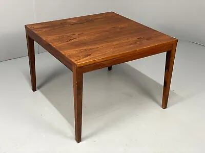 EB5912 Vintage Danish Rosewood Square Coffee Table Retro Mid Century 1970s MWOO • £225