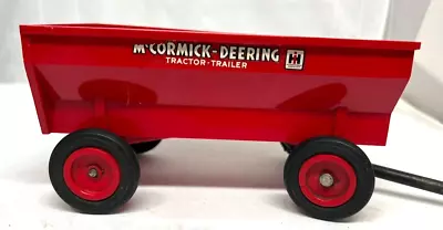Vintage McCormick Deering Flare Box Wagon 1/16 Plastic 7 X3 1/4  • $27.50