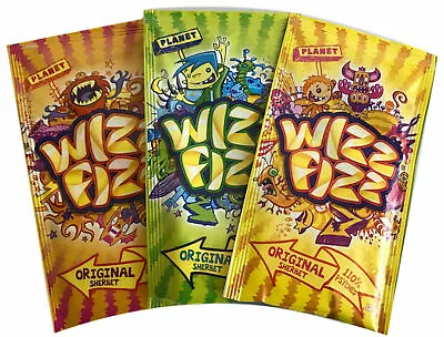 Wizz Fizz X 25 Original Sherbet 12.5g Halloween Treats Party Favour Candy Buffet • $30.92