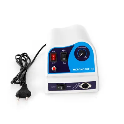 Dental Lab Micromotor Polisher Micro Motor N8 With Pedal For Marathon 45 KRPM • $71.25