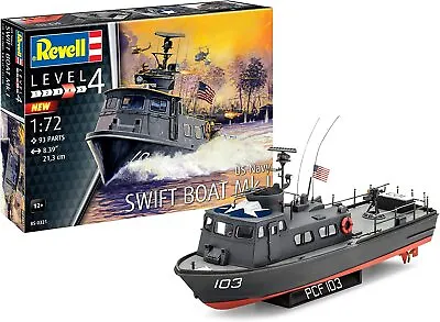$40.99 • Buy Revell 321 USN Swift Boat Mk. I 1:72 Plastic Model Kit NIB