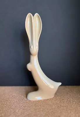 $499 • Buy Vintage Mid Century Howard Pierce Ceramic Porcelain Art Pottery Jack Rabbit