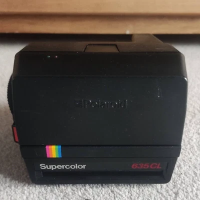 £8 • Buy Vintage Polaroid Supercolor 635CL Instant Camera - Takes 600 Film