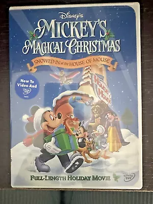 Mickeys Magical Christmas Snowed In At The House Of Mouse DVD  Disney  New! • $35