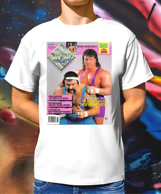 £8.99 • Buy 80s Stiener Brothers  NWO WCW NWA WWE WWF AEW NJPW Retro T-Shirt All Sizes