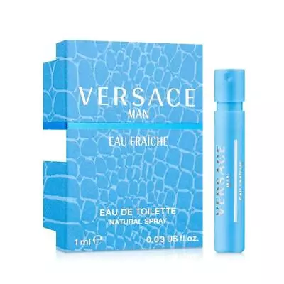 Versace Man Eau Fraiche EDT 1ml/0.03fl.oz Sample Spray • $7.99