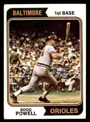 1974 Topps Boog Powell #460 - Baltimore Orioles • $2