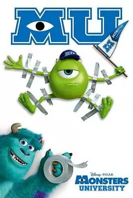 Monsters University : Tape - Maxi Poster 61cm X 91.5cm New And Sealed • $11.81
