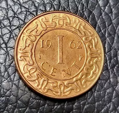 1962 Suriname (Dutch) 1 Cent Coin • $2.75