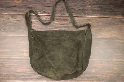 MISSONI Italy Khaki Leather Large Hang Bag • $77