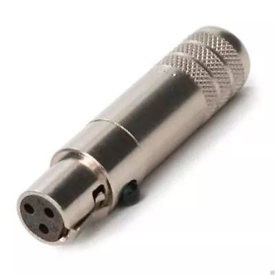 Switchcraft Tini Q-G® 3 Pin TA3FSH Mini XLR Connector. Steel Shell. • £11.84