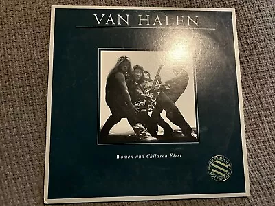 Van Halen Gold Stamp Woman And Children First Promotional Lp Record • $14.99
