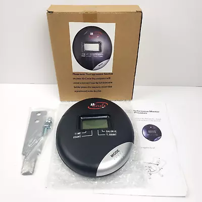 AB Circle Pro Computer Digital Monitor - Calorie Time Rep Counter Add-On - NIB • $36.76